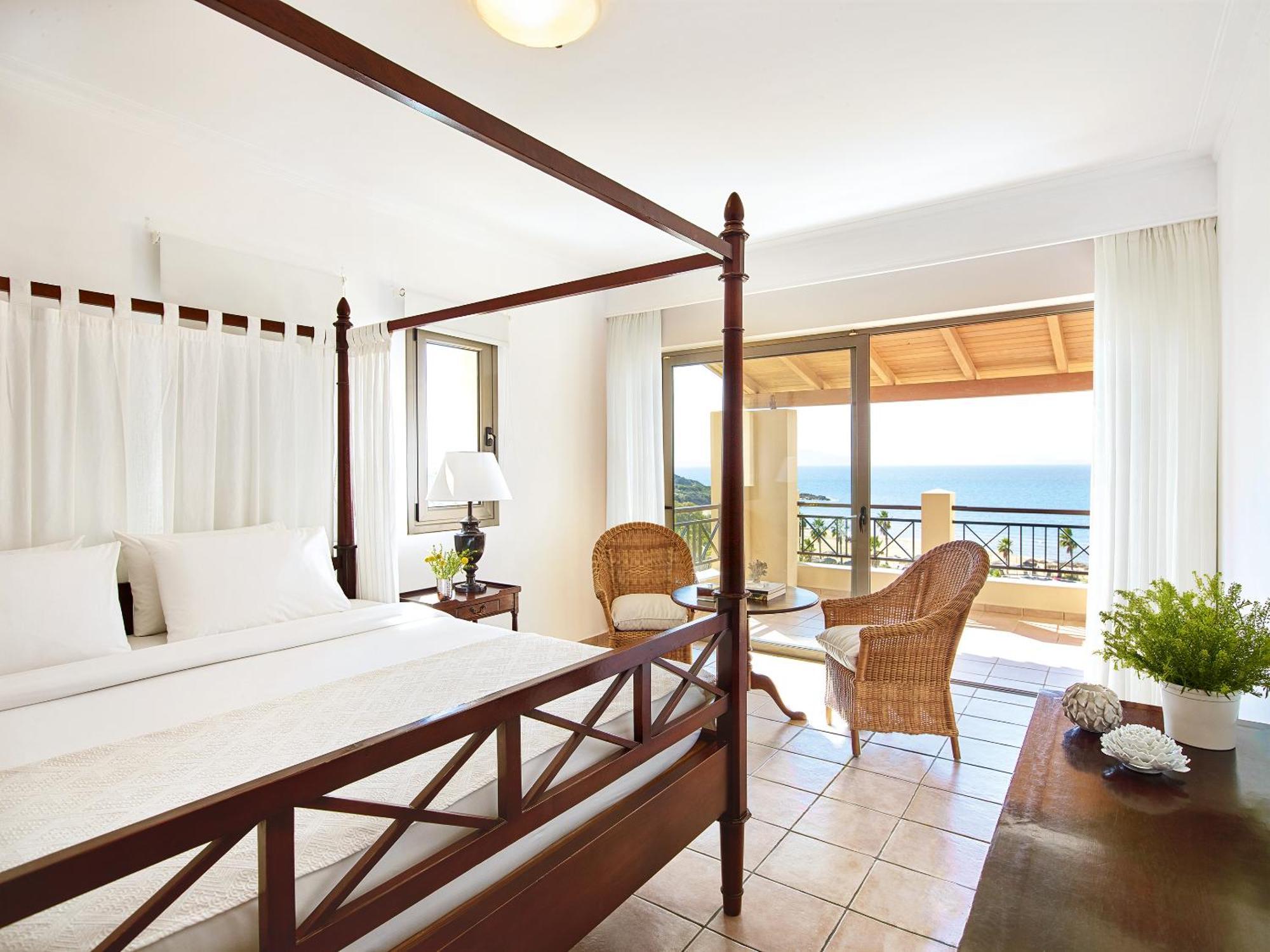 Grecotel Luxme Oasis At Riviera Olympia & Aqua Park Loutra Kyllinis Bagian luar foto
