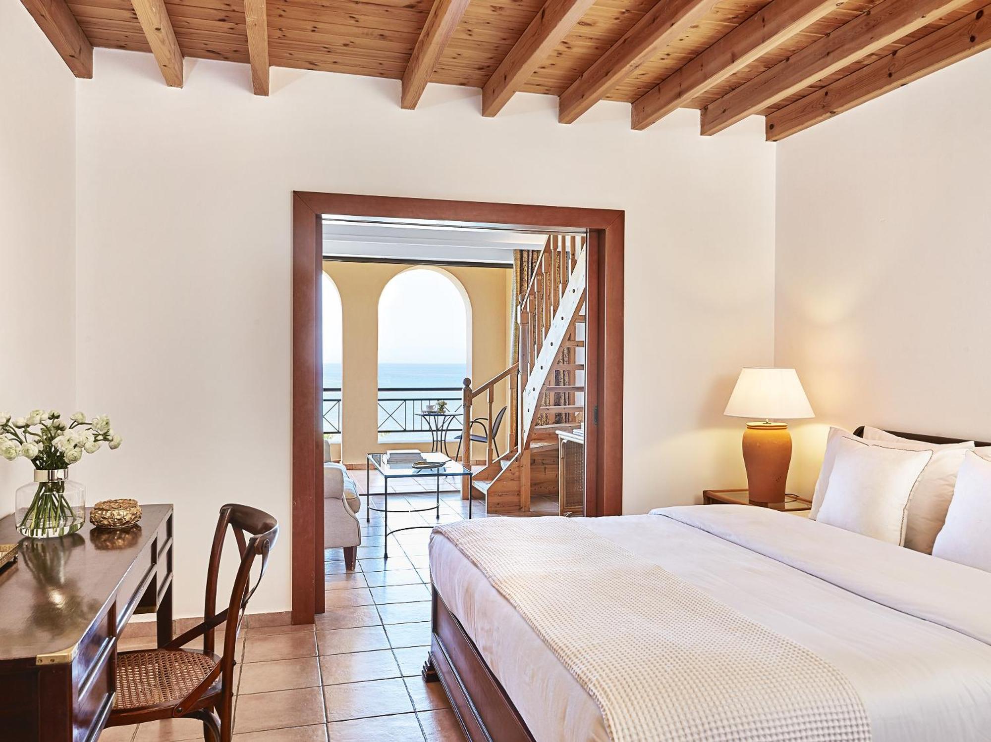 Grecotel Luxme Oasis At Riviera Olympia & Aqua Park Loutra Kyllinis Bagian luar foto