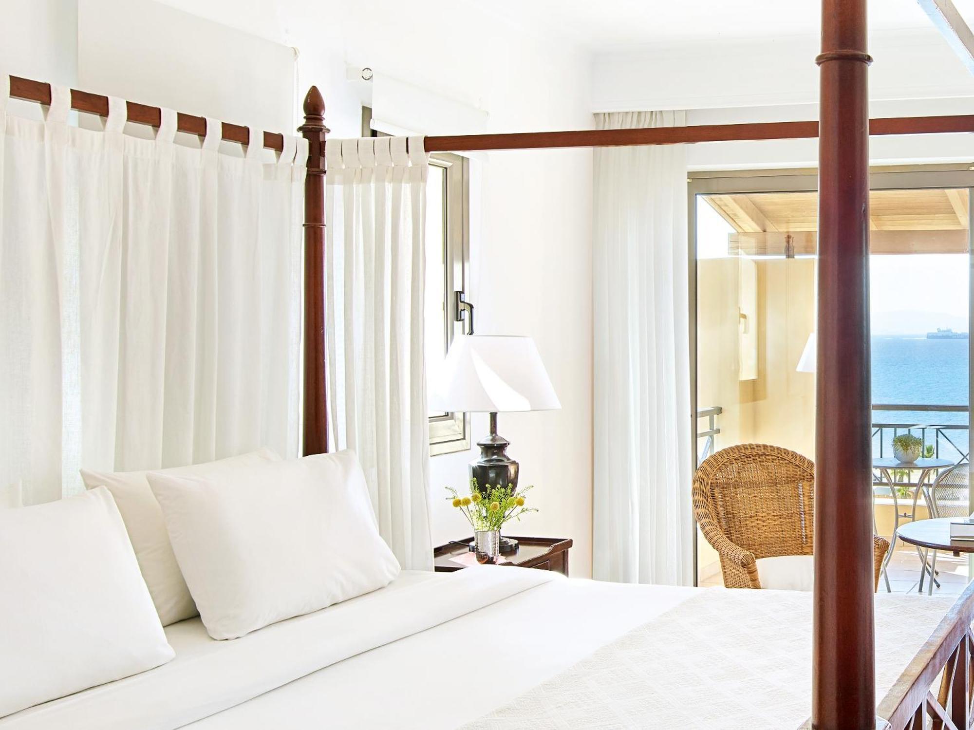 Grecotel Luxme Oasis At Riviera Olympia & Aqua Park Loutra Kyllinis Bagian luar foto