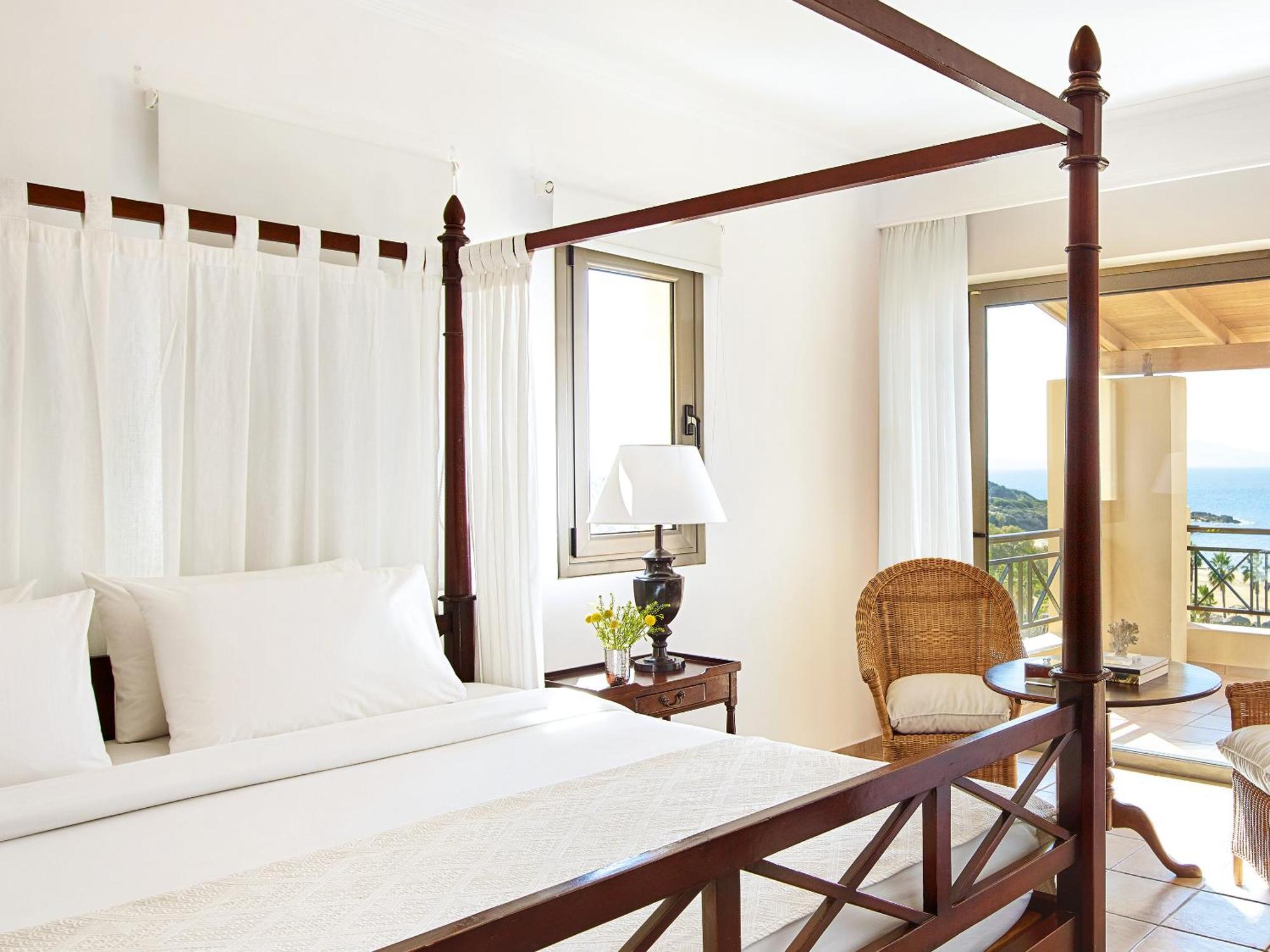 Grecotel Luxme Oasis At Riviera Olympia & Aqua Park Loutra Kyllinis Bagian luar foto