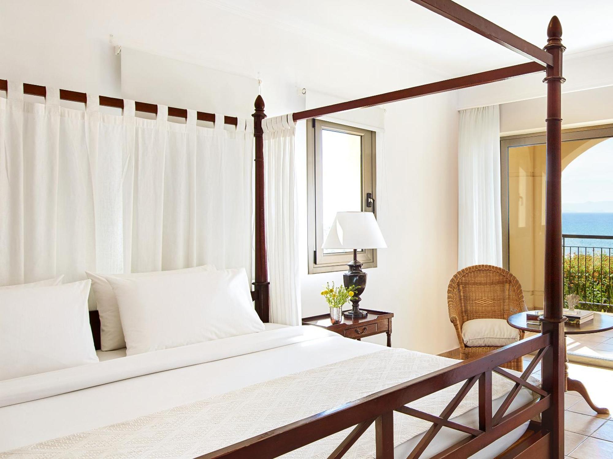 Grecotel Luxme Oasis At Riviera Olympia & Aqua Park Loutra Kyllinis Bagian luar foto