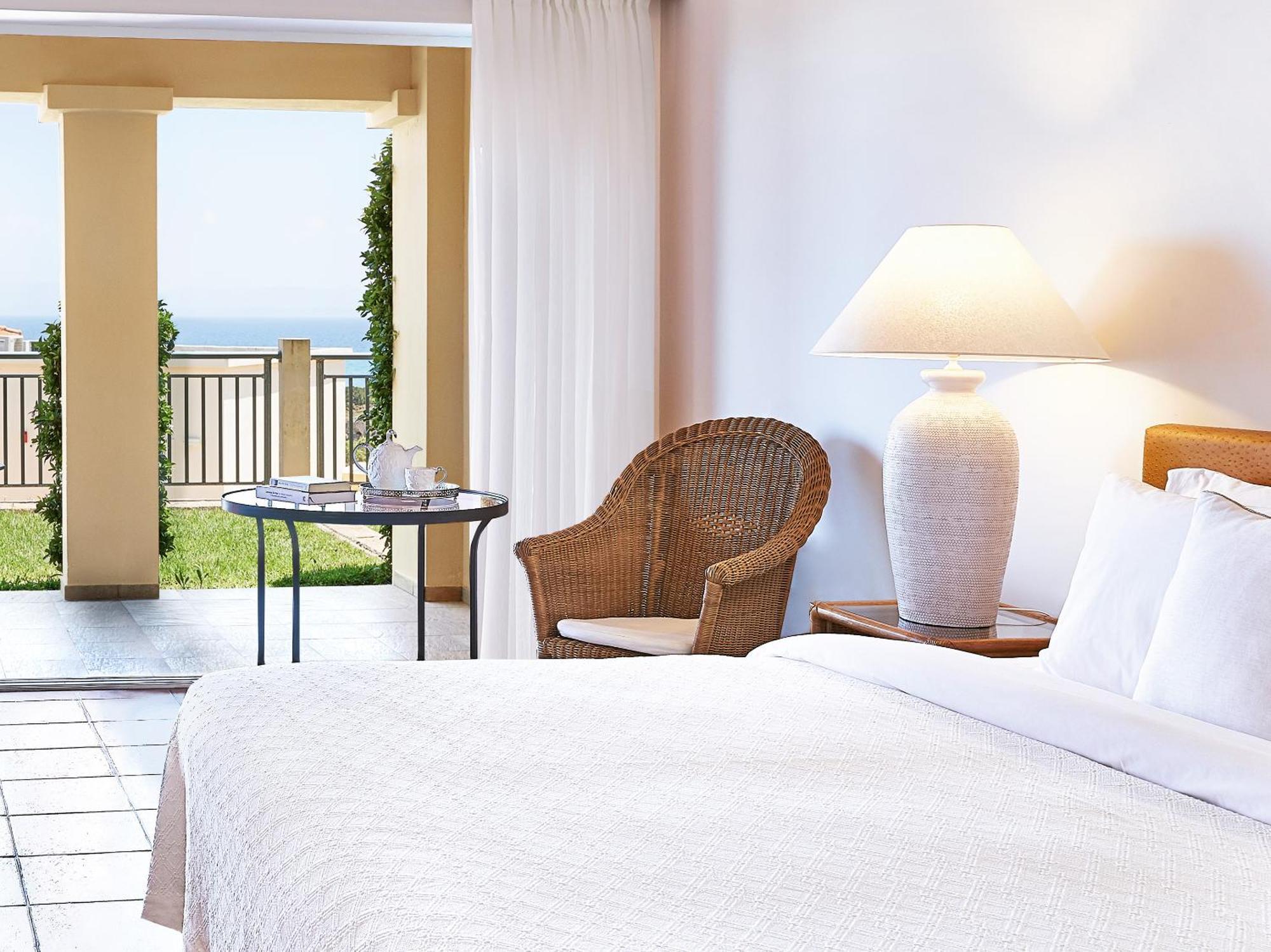 Grecotel Luxme Oasis At Riviera Olympia & Aqua Park Loutra Kyllinis Bagian luar foto