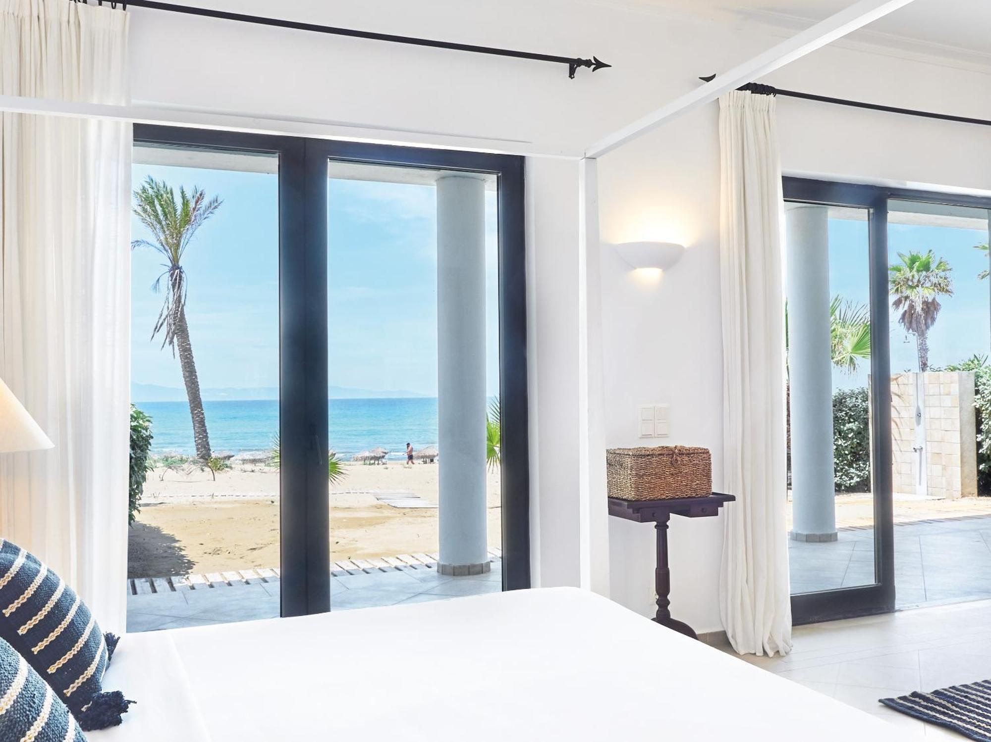 Grecotel Luxme Oasis At Riviera Olympia & Aqua Park Loutra Kyllinis Bagian luar foto