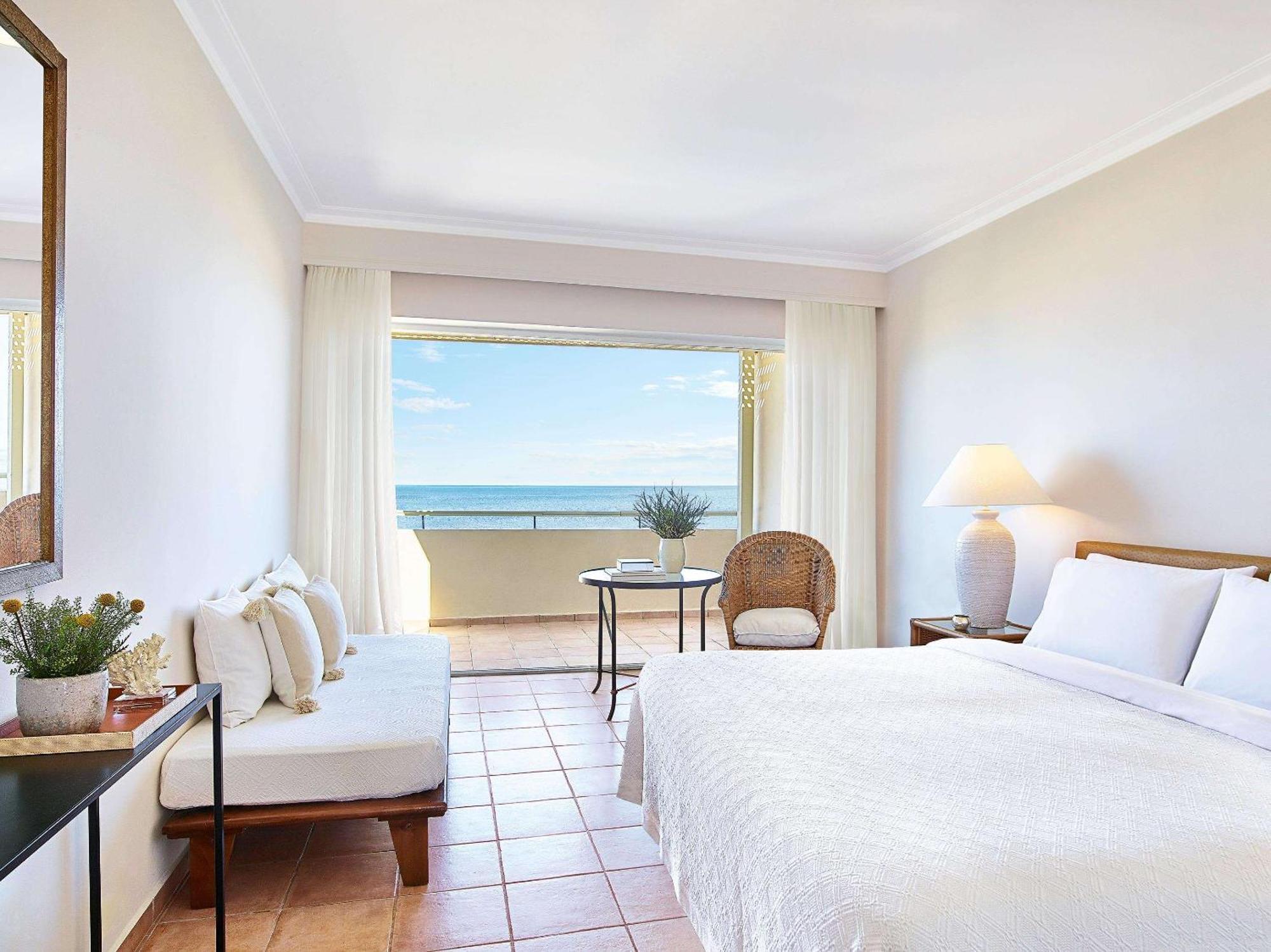 Grecotel Luxme Oasis At Riviera Olympia & Aqua Park Loutra Kyllinis Bagian luar foto