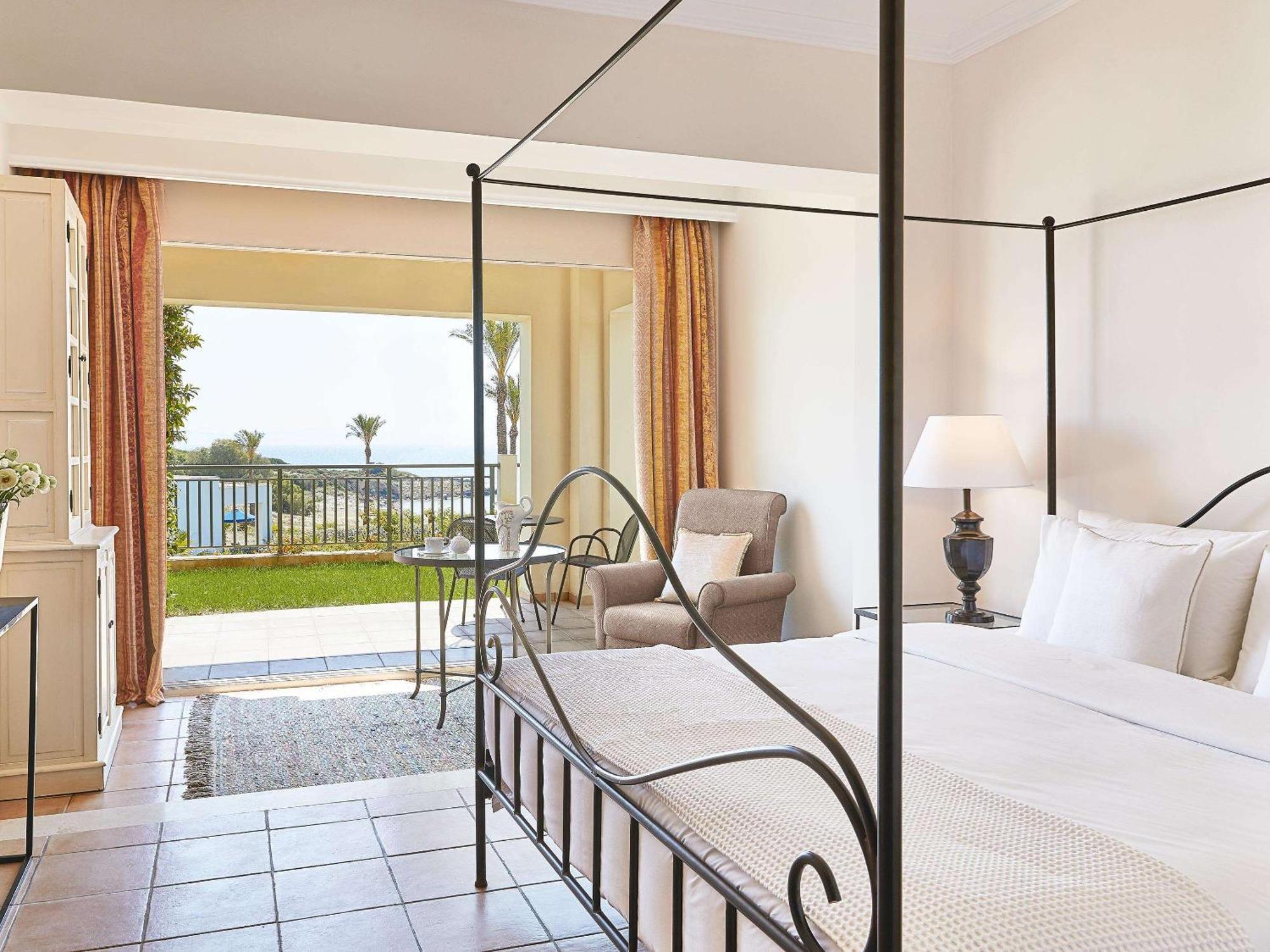 Grecotel Luxme Oasis At Riviera Olympia & Aqua Park Loutra Kyllinis Bagian luar foto